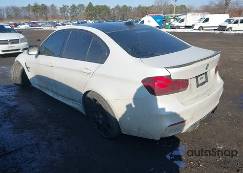 2018 BMW M3 z USA, uszkodzony, nr VIN WBS8M9C54J5L00351